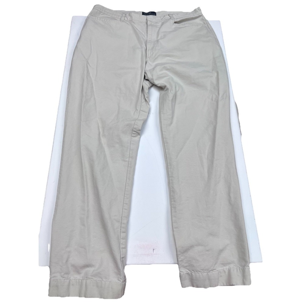 Polo Ralph Lauren Men's Performance‎ Stretch Classic Fit Chino Khaki Pants 36x30